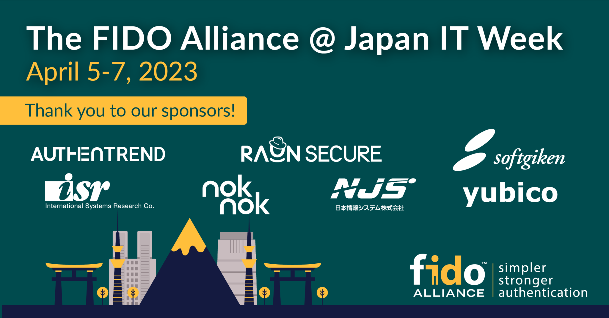 「第32回 Japan IT Week 春」にFIDOアライアンスメンバー企業として出展します 株式会社ソフト技研 YubiKey